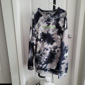 Liberaiders tie dye crew neck sweater | MEN large | relaxed fit